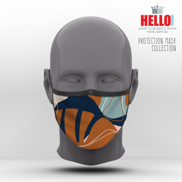 Υφασμάτινη Μάσκα Προστασίας Tropical Collection, HED-2021-3055A