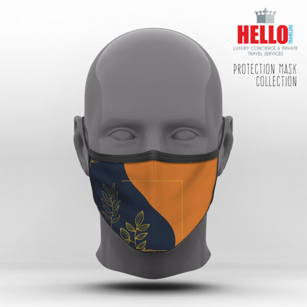 Υφασμάτινη Μάσκα Προστασίας Tropical Collection, HED-2021-3057A