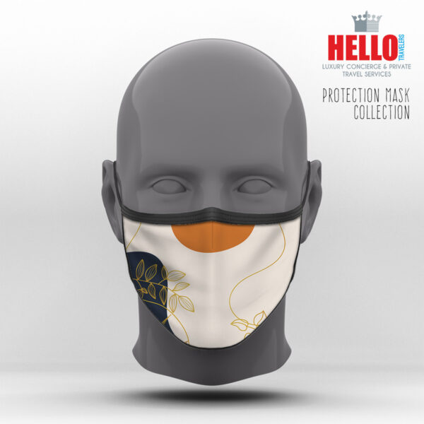 Υφασμάτινη Μάσκα Προστασίας Tropical Collection, HED-2021-3057B
