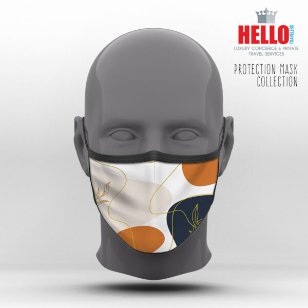 Υφασμάτινη Μάσκα Προστασίας Tropical Collection, HED-2021-3057C