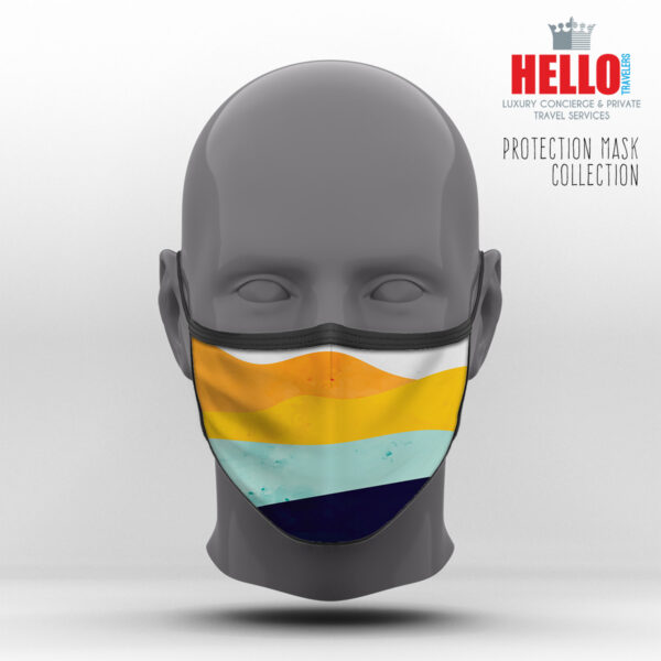 Υφασμάτινη Μάσκα Προστασίας Minimalist Collection, HED-2021-3065A