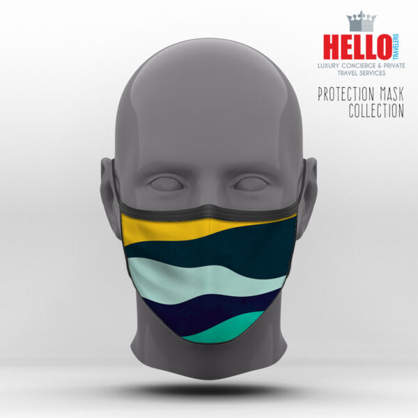Υφασμάτινη Μάσκα Προστασίας Minimalist Collection, HED-2021-3065B