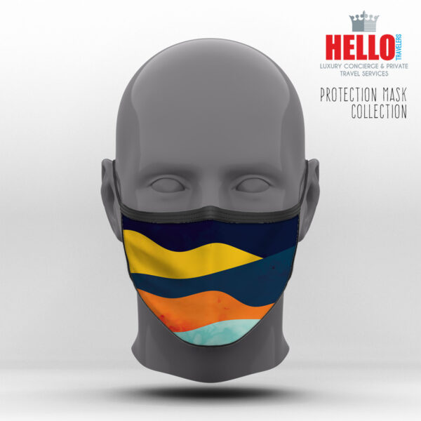 Υφασμάτινη Μάσκα Προστασίας Minimalist Collection, HED-2021-3065C