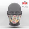 Υφασμάτινη Μάσκα Προστασίας Flower Collection, HED-2021-3072