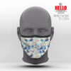 Υφασμάτινη Μάσκα Προστασίας Flower Collection, HED-2021-3078
