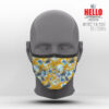 Υφασμάτινη Μάσκα Προστασίας Flower Collection, HED-2021-3078