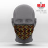 Υφασμάτινη Μάσκα Προστασίας Retro Collection, HED-2021-3082