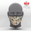 Υφασμάτινη Μάσκα Προστασίας Tropical Collection, HED-2021-3086