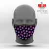 Υφασμάτινη Μάσκα Προστασίας Retro Collection, HED-2021-3091
