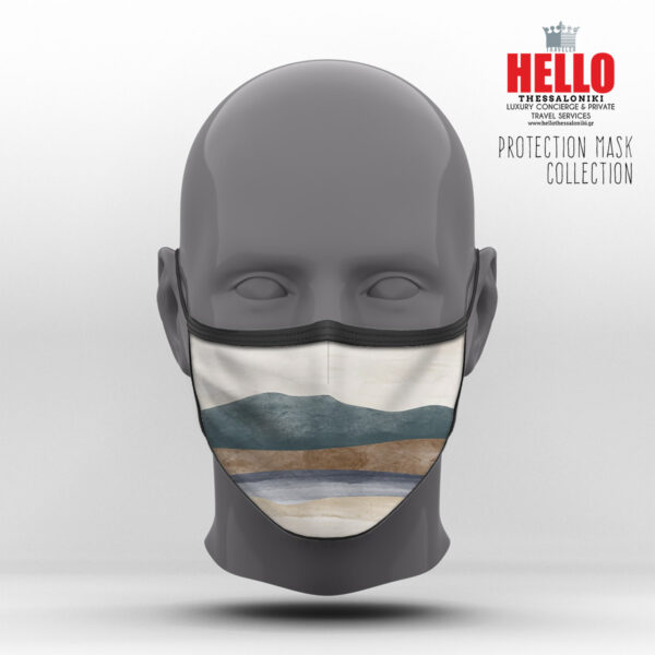 Υφασμάτινη Μάσκα Προστασίας Minimalist Collection, HED-2021-3105B
