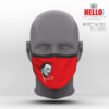 Υφασμάτινη Μάσκα Προστασίας Salvador Dali, Famous Collection, HED-2021-3130
