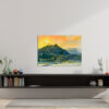 Πίνακας Ζωγραφικής, Σχέδιο Τοπίο με Βουνό, HEP-2021-4030