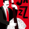 Πίνακας Ζωγραφικής, Jazz Music Poster, HEP-2021-4149E