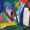 Πίνακας Ζωγραφικής, The Waterfall, Wassily Kandinsky (1909), HEP-2021-4162