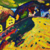 Πίνακας Ζωγραφικής, Houses At Murnau, Wassily Kandinsky (1909), HEP-2021-4165