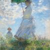 Πίνακας Ζωγραφικής, Woman With A Parasol, Madame Monet And Her Son, Claude Monet (1875), HEP-2021-4167