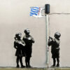 Πίνακας, Very Little Helps, Tesco Flag, Banksy, HEP-2021-4200
