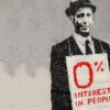 Πίνακας, 0% Interest in People, Banksy, HEP-2021-4204