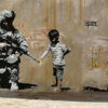 Πίνακας, Peace cannot be kept by force; it can only be achieved by understanding, Banksy, HEP-2021-4208