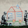 Πίνακας Ζωγραφικής, Kid House Peace, Banksy, HEP-2021-4213