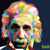 Πίνακας Ζωγραφικής, Albert Einstein, HEP-2021-4217