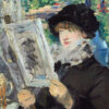 Πίνακας Ζωγραφικής, Woman Reading, 1880 - 1881, Édouard Manet, HEP-2021-4229