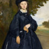 Πίνακας Ζωγραφικής, Portrait of Madame Brunet (about 1861–1863, reworked by 1867), Édouard Manet, HEP-2021-4257