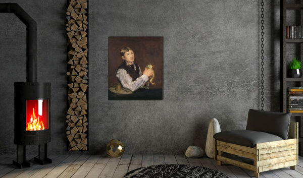 Πίνακας Ζωγραφικής, Young Boy Peeling a Pear, Édouard Manet, HEP-2021-4278