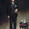 Πίνακας Ζωγραφικής, Portrait de theodore duret (1868), Edouard Manet, HEP-2021-4292