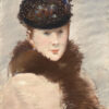 Πίνακας Ζωγραφικής, Mery Laurant Wearing a Small Toque (1882), Édouard Manet, HEP-2021-4293