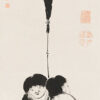 Πίνακας Ζωγραφικής, Hanshan and Shide (Japanese Kanzan and Jittoku), Chan Buddhist monks, Ito Jakuchu, HEP-2021-4328