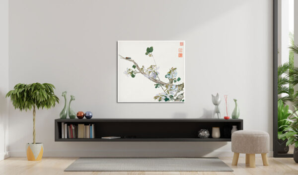 Πίνακας Ζωγραφικής, Insects and Flowers (Qing Dynasty 1644–1911), Ju Lian, HEP-2021-4355