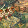 Πίνακας Ζωγραφικής, Four Dancers (1899), Edgar Degas, HEP-2021-4365