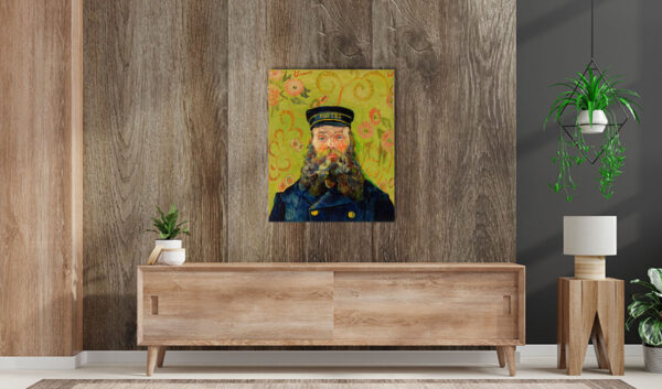 Πίνακας Ζωγραφικής, The Postman (Joseph Roulin) (1888), Vincent Van Gogh, HEP-2021-4372