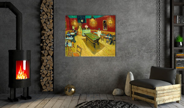 Πίνακας Ζωγραφικής, Le café de nuit (The Night Café) (1888), Vincent Van Gogh, HEP-2021-4376