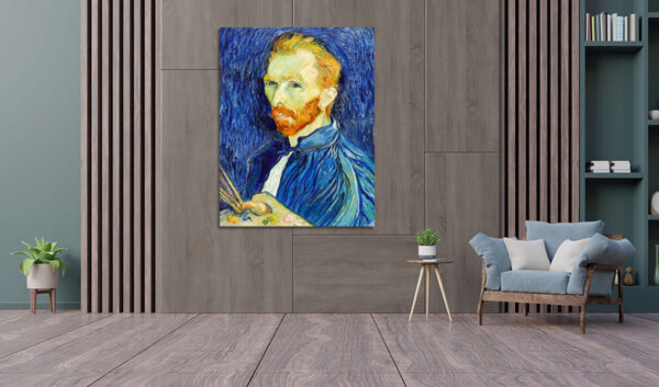Πίνακας Ζωγραφικής, Self-Portrait (1889), Vincent Van Gogh, HEP-2021-4381