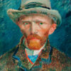 Πίνακας Ζωγραφικής, Self-portrait (1887), Vincent Van Gogh, HEP-2021-4383