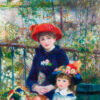 Πίνακας Ζωγραφικής, Two Sisters (On the Terrace) (1881), Pierre-Auguste Renoir, HEP-2021-4408