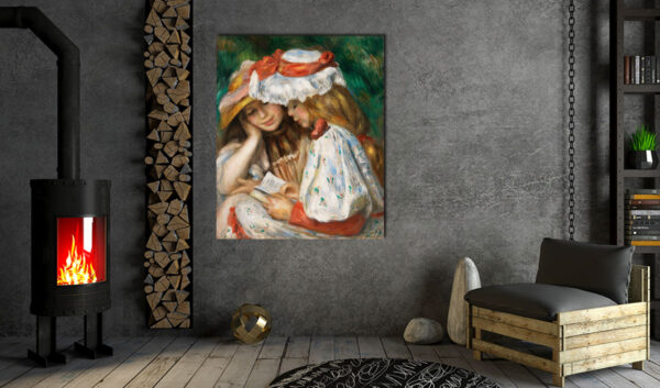 Πίνακας Ζωγραφικής, Two Girls Reading (1890–1891), Pierre-Auguste Renoir, HEP-2021-4412