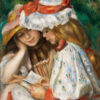 Πίνακας Ζωγραφικής, Two Girls Reading (1890–1891), Pierre-Auguste Renoir, HEP-2021-4412