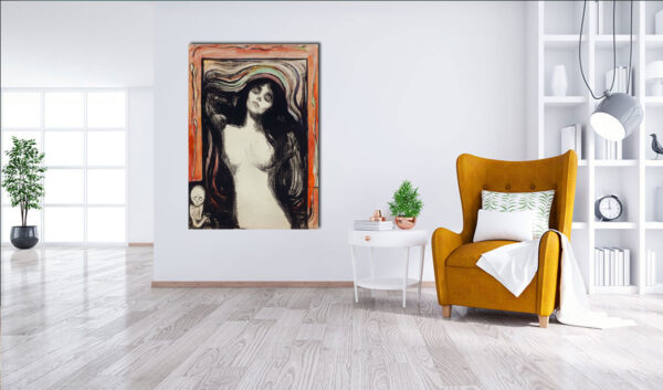 Πίνακας Ζωγραφικής, Madonna (1895–1896), Edvard Munch, HEP-2021-4425