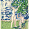 Πίνακας Ζωγραφικής, Girls Picking Apples (1915), Edvard Munch, HEP-2021-4429