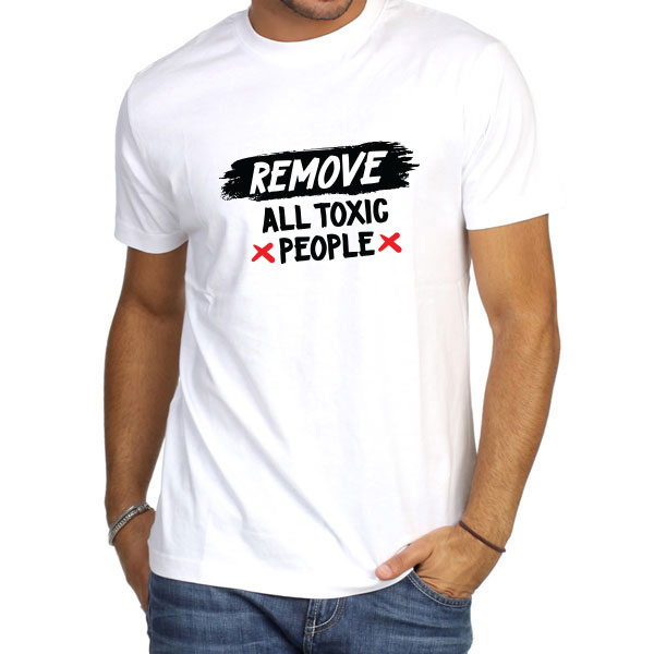 Μπλουζάκι Τυπωμένο, Remove All Toxic People, HED-2021-3173