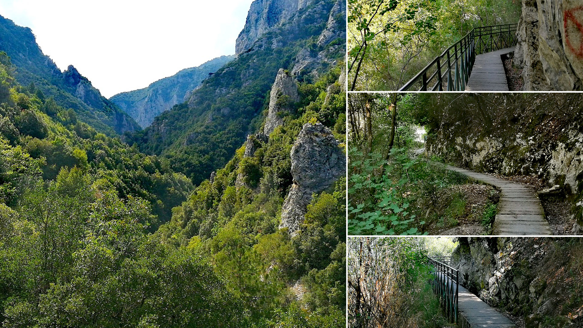 Olympus National Park: Tour of the gorge of Enipeas