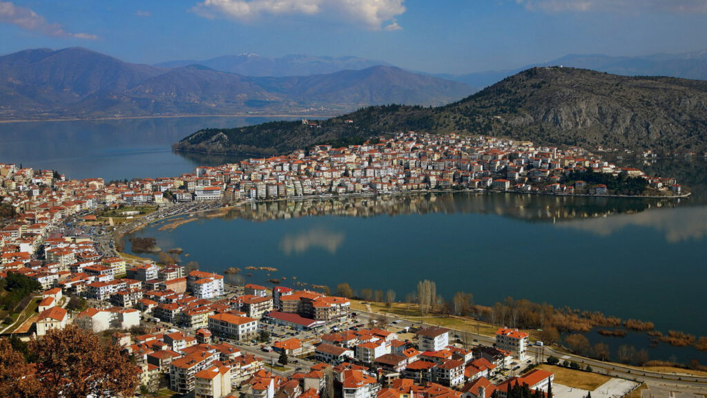 Lake Orestiada or Lake of Kastoria