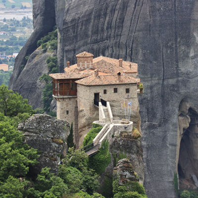 Meteora Monasteries, Private Day Trip to Meteora, Roussanou Monastery.