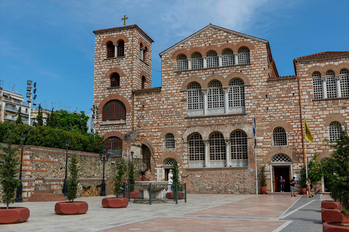 Paleochristian and Byzantine Thessaloniki - Religious Tourism - Agios Demetrius Church