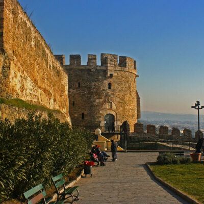 Paleochristian and Byzantine Thessaloniki - Religious Tourism - The walls of Thessaloniki