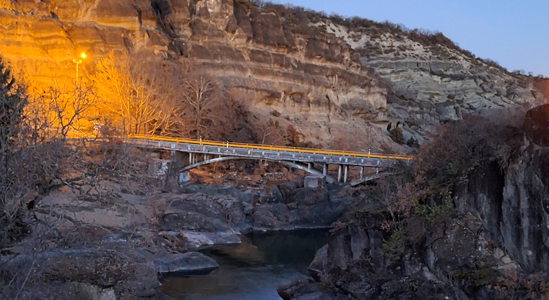 Venetikos River and Bridge