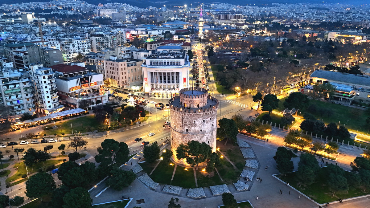 Thessaloniki Aerial Drone Photo